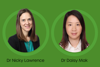 CCC Blog Dr Daisy Mak and Dr Nicky Lawrence