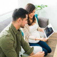 Ultrasound pregnancy banner