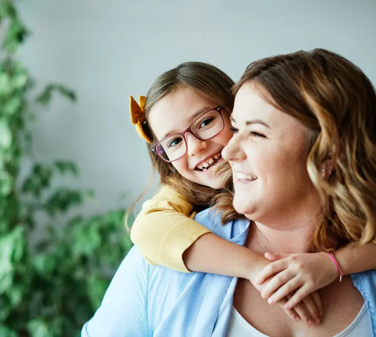 Auckland Breast Centre ABC happy mother and daughter closer